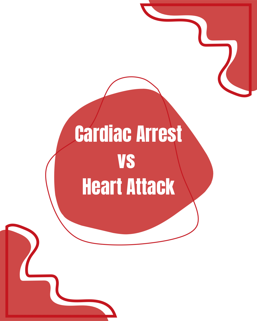 Cardiac Arrest vs. Heart Attack — slide 1 of 6