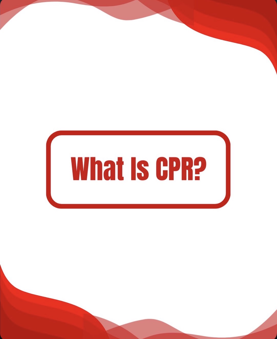 CPR: What Everyone Should Know — slide 1 of 5